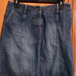 Boden denim skirt 6R very good condition